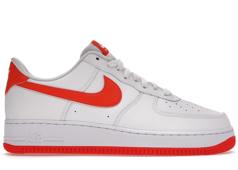 Nike Air Force 1 Low White Orange (2021) Men's - DC2911-101 - US