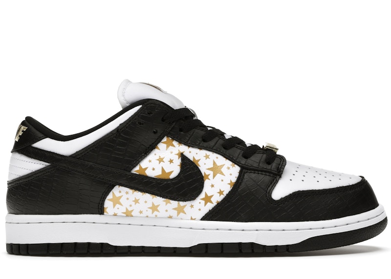 Nike SB Dunk Low Supreme Stars Black (2021) Men's - DH3228-102 - US