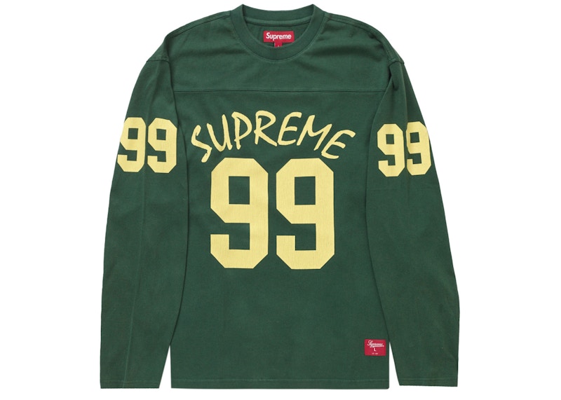 Supreme 99 L/S Football Top Green Men's - SS24 - GB
