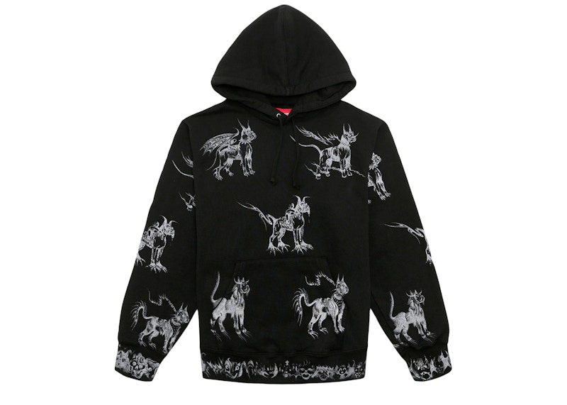 Supreme Animals Hooded Sweatshirt Black Men's - SS20 - US