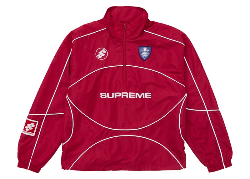 Reflective Piping Pullover Red Men's - FW24 - GB