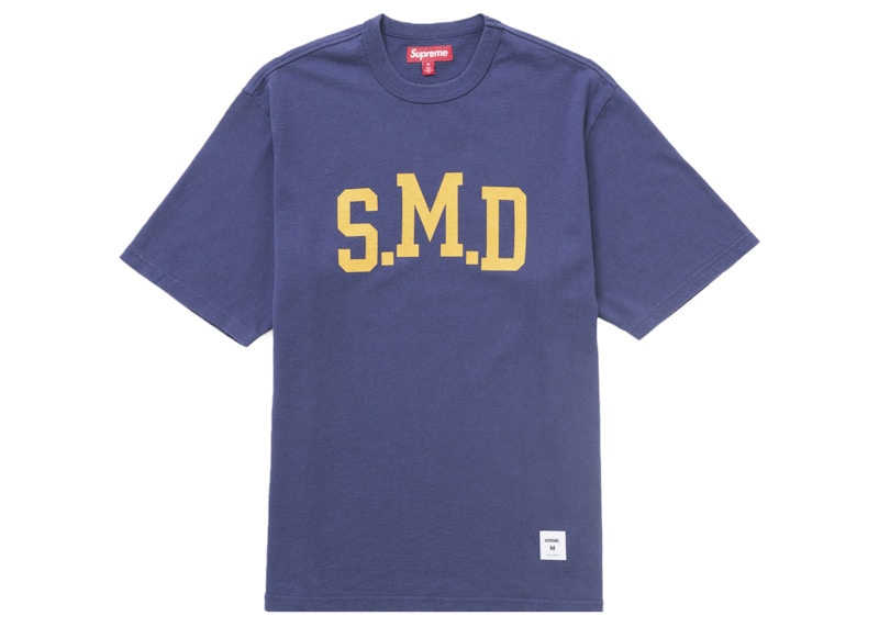 Supreme SMD S/S Top Navy Men's - SS25 - US