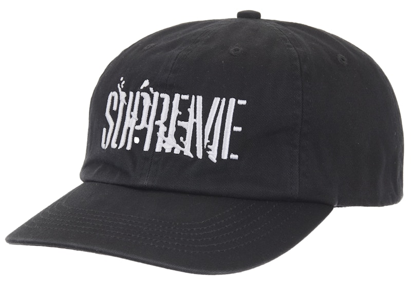 Supreme Splatter 6-Panel Black - FW25 - US
