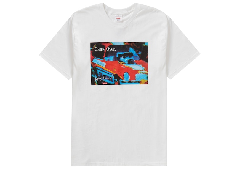 Supreme Yohji Yamamoto Game Over Tee White Men's - FW20 - US