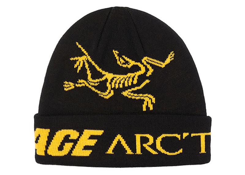 Palace-ArcTeryx-Beanie-Black.