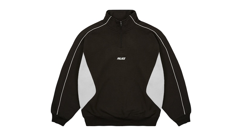 Palace Inserto 1/4 Zip Black メンズ - FW25 - JP