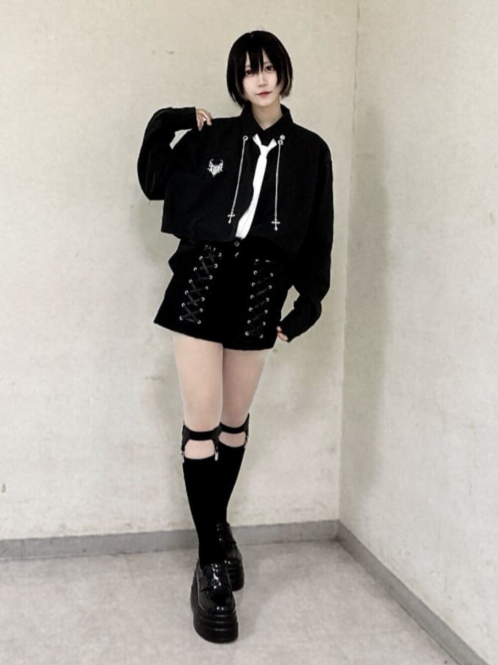 Amilige（アミリージュ）の「ガーターベルト付パンツ（その他パンツ