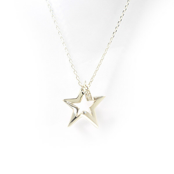 STAR JEWELRY スタージュエリー ダイヤモンドスターネックレス star268