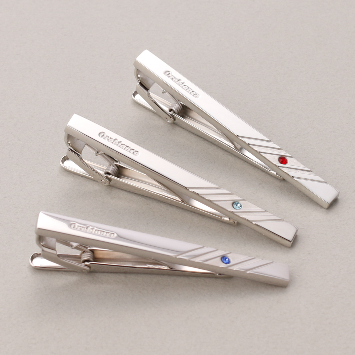 ブランドBOX付】想いを贈る誕生石カラータイピン | Orobianco