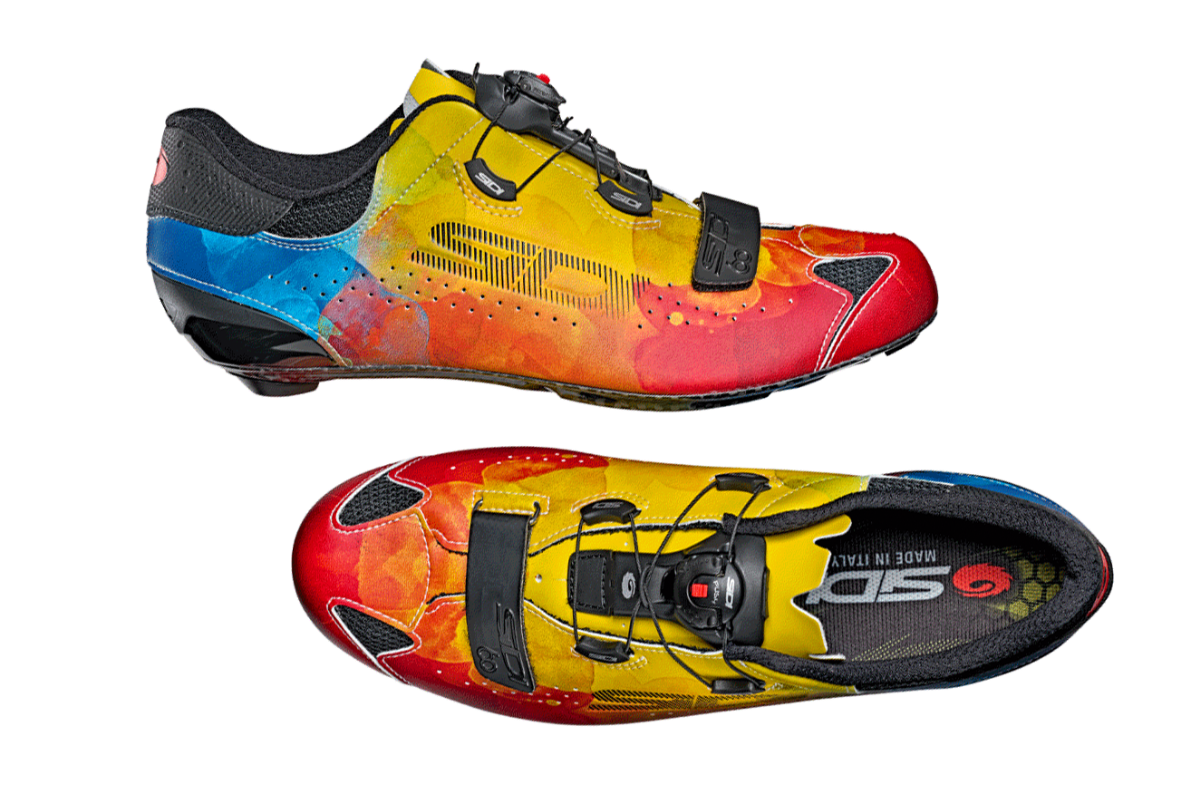 Sidi's Limited Edition Sixty Multicolor Shoes Are a Throwback to