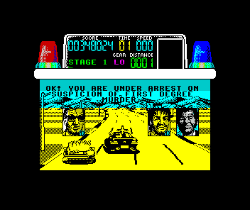 Chase H.Q. (1989) | ZX Spectrum Game | Time Extension