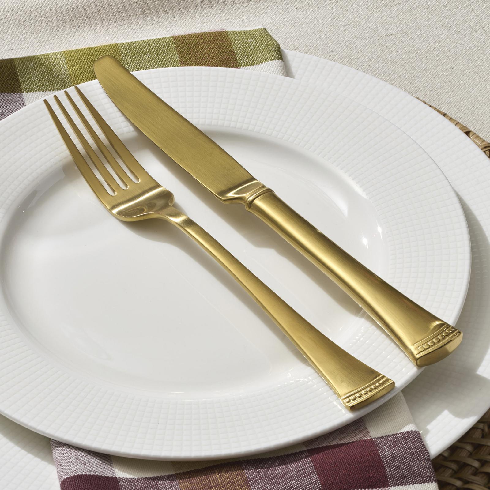 Lenox, Portola 65-Piece Flatware Set, Service for 12 | Zola