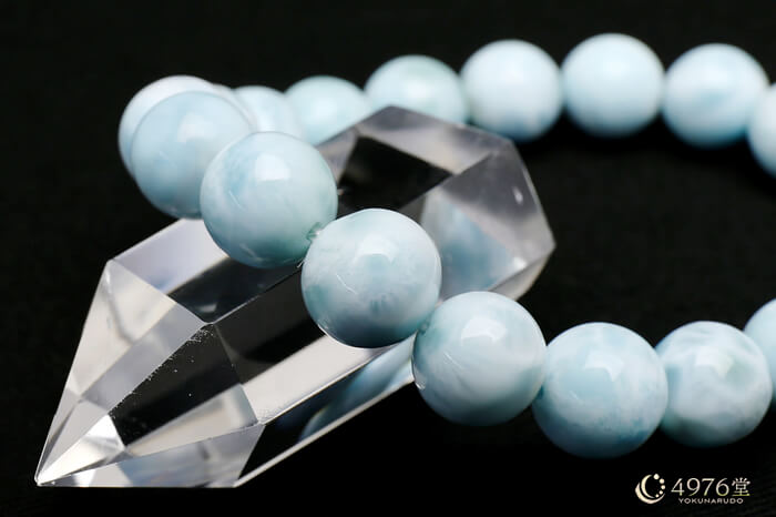 ラリマー ブレスレット 10mm ｜ 天然石通販の4976堂