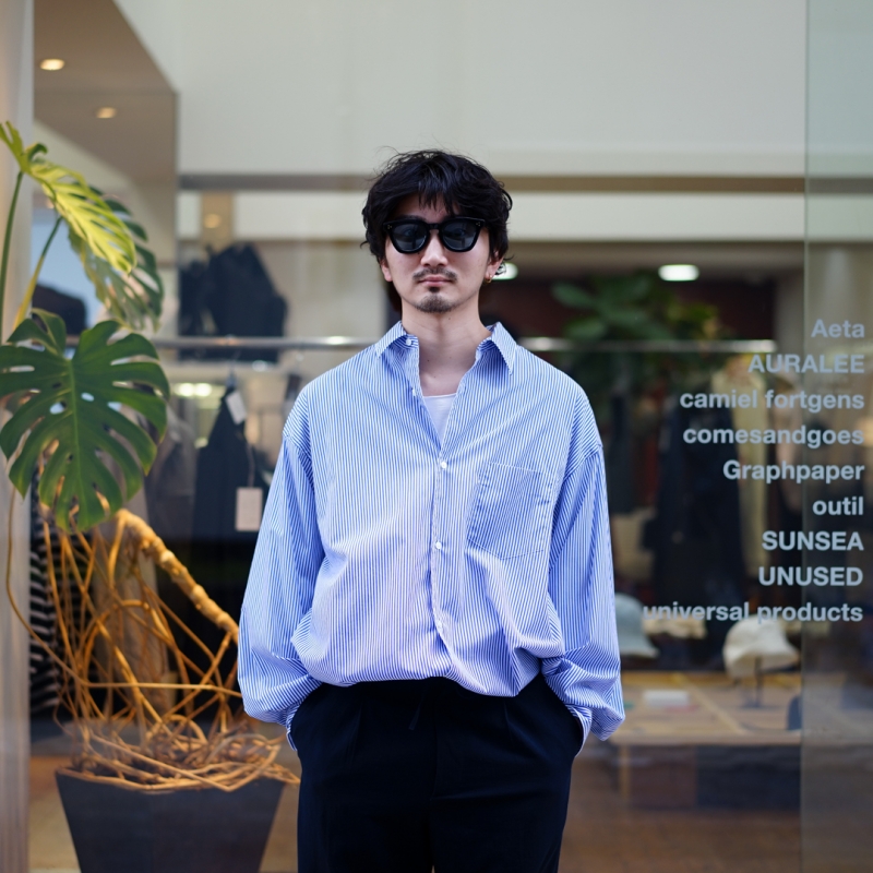 AURALEE (オーラリー) 24SS Collectionの新作、Hard Twist Cotton Silk