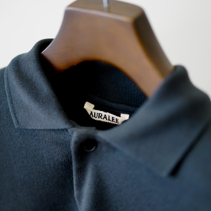 AURALEE(オーラリー) 24AW Collectionの新作、Pima Light Sweat Polo
