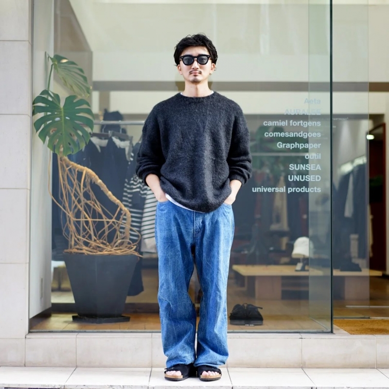 AURALEE (オーラリー) 24AW Collectionの新作、Brushed Super Kid