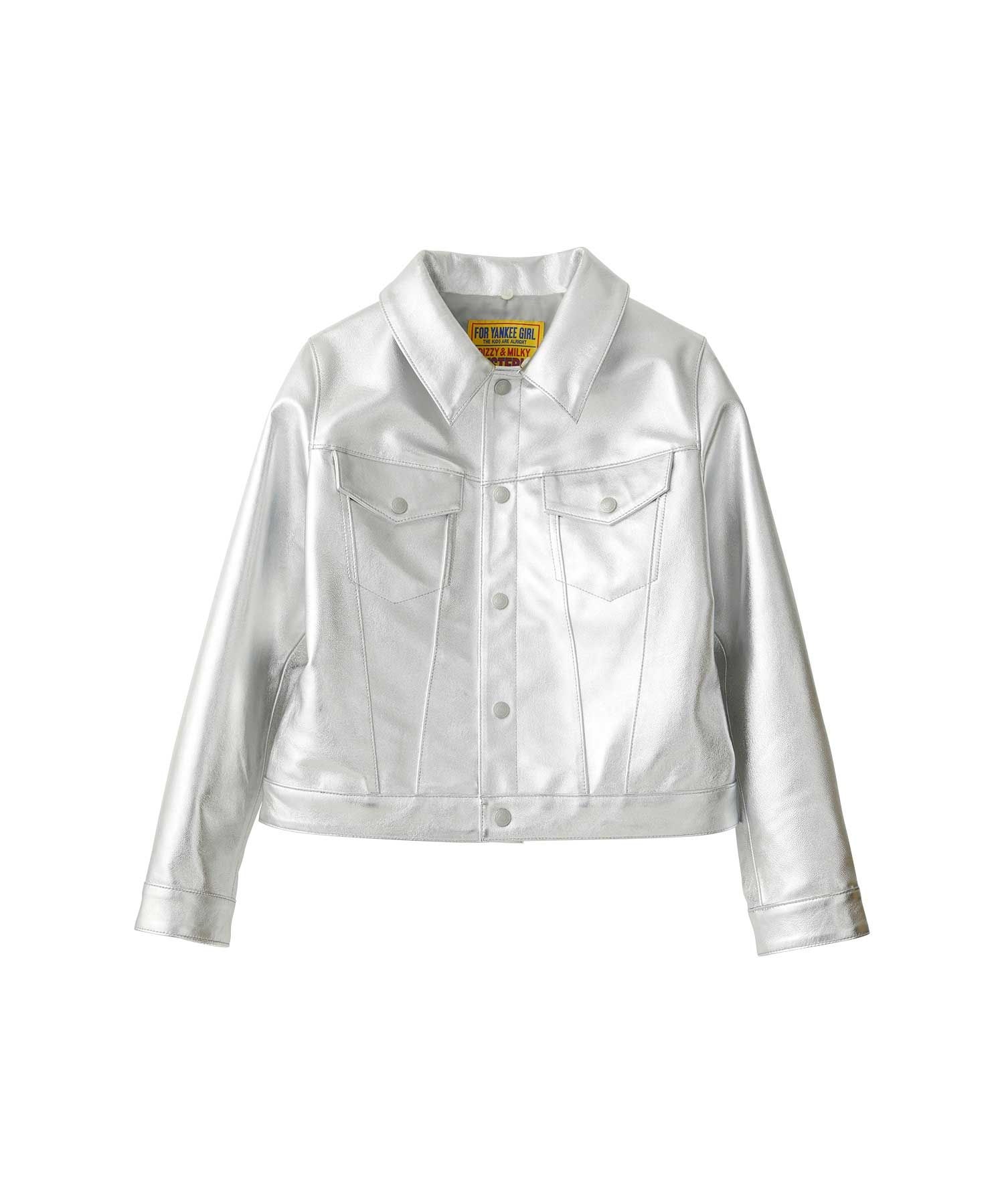 HYSTERIC ROLLERSワッペン ショートレザーブルゾン|HYSTERIC GLAMOUR