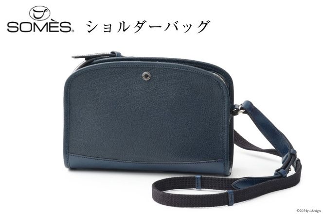 SOMES ショルダーバッグ （ブルー）RE-32 [ソメスサドル 北海道 砂川市