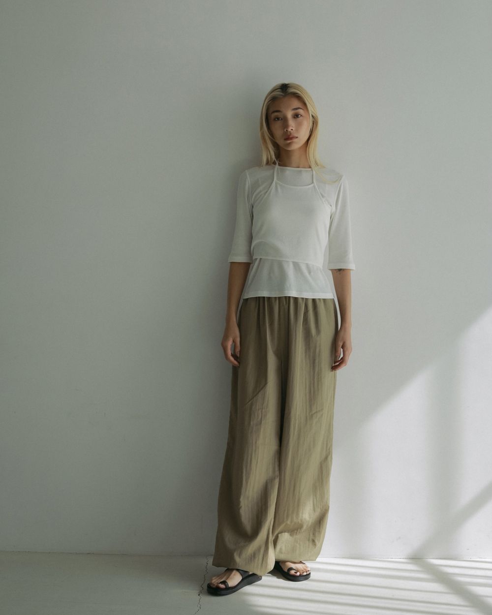 ànuke online store（アンヌーク） / Nylon Volume PantsNylon Volume