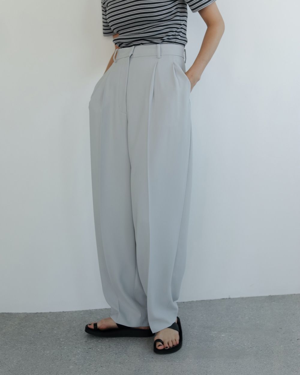 ànuke online store（アンヌーク） / Georgette Cocoon PantsGeorgette
