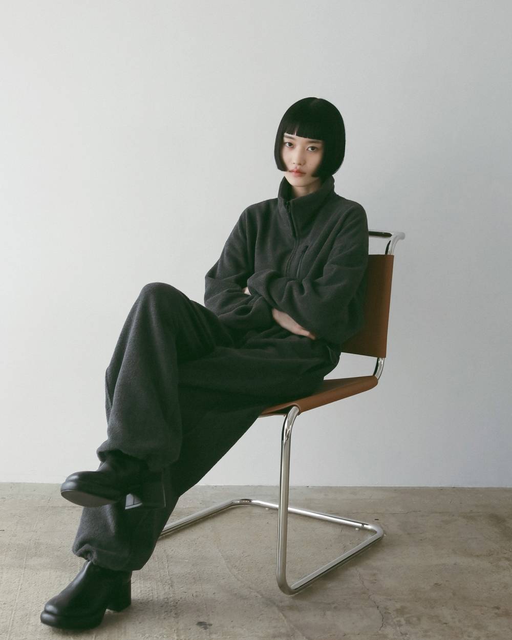 ànuke online store（アンヌーク） / Fleece Halfzip