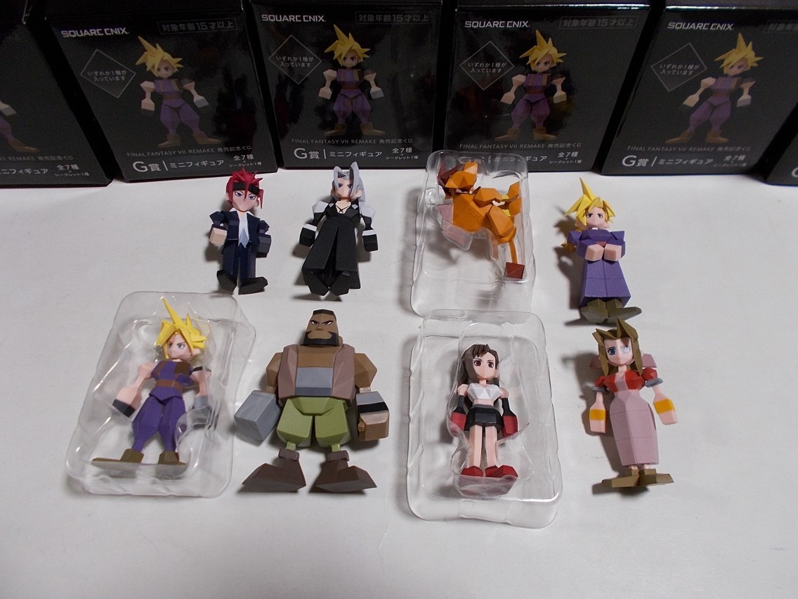 FINAL FF7 ファイナルファンタジー 7 リメイク くじ G賞 フィギュア