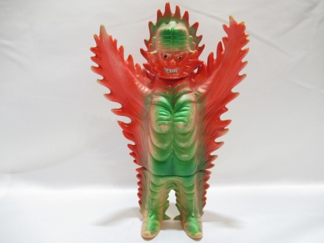 ブルマァク キティファイヤー ソフビ 怪獣 ミラーマン 昭和 当時物