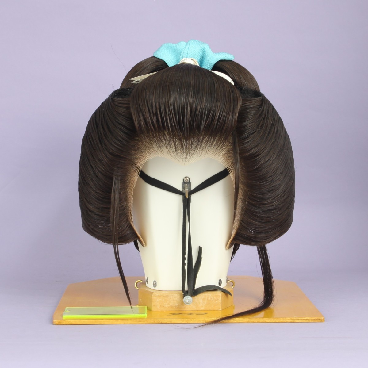 吹き輪、半かつら(網無しタイプ)中古舞踊かつら、日本髪かつら、大衆