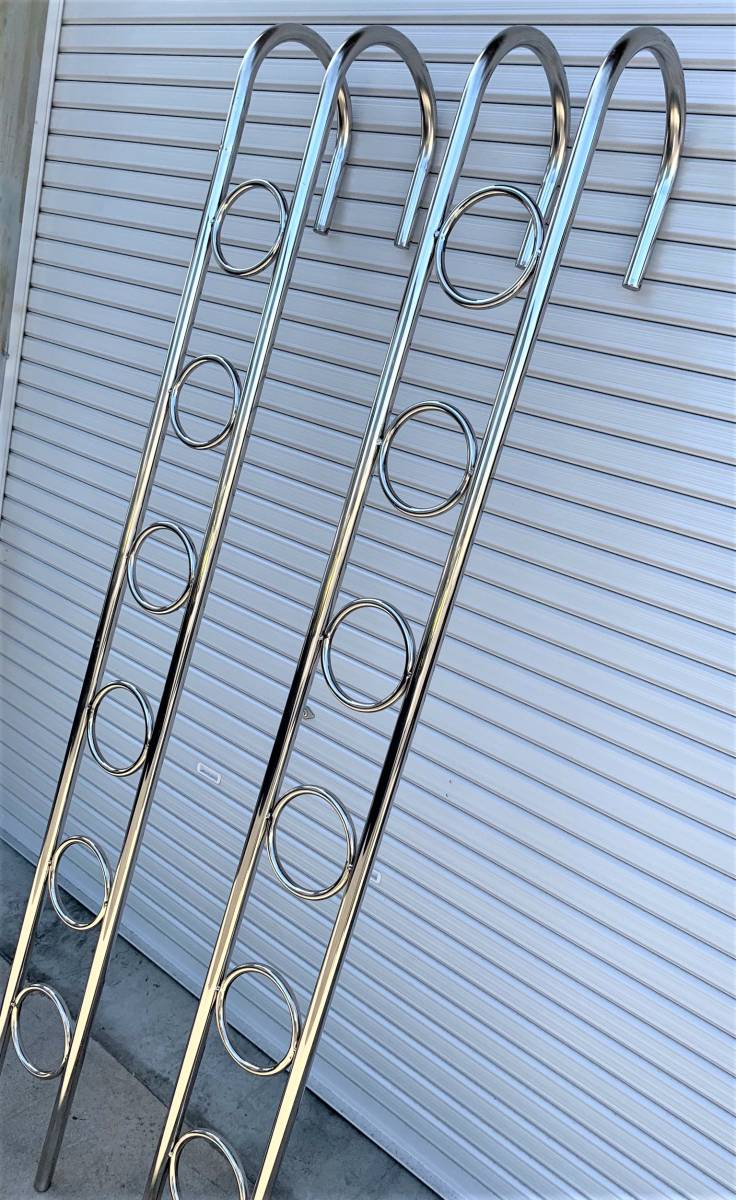 イスズ 840フォワード はしご 左右セット キャビンラダー メッキ