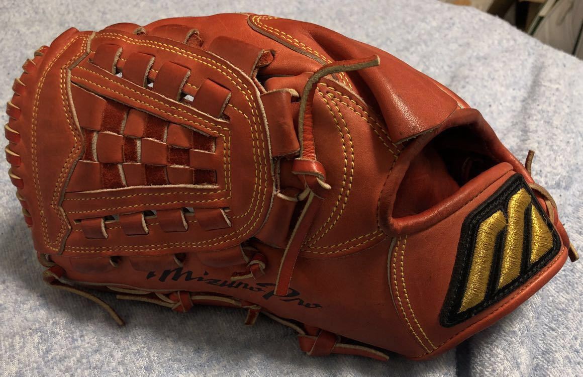 最終値下げ】おまけ付き！ ミズノプロ 革スパイク ビックM 最終値下げ