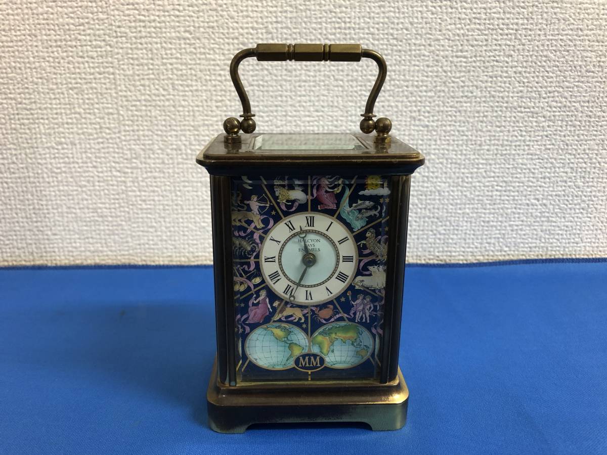 Halcyon Days 装飾時計 専用ボックス、説明書付き Halcyon Days 装飾