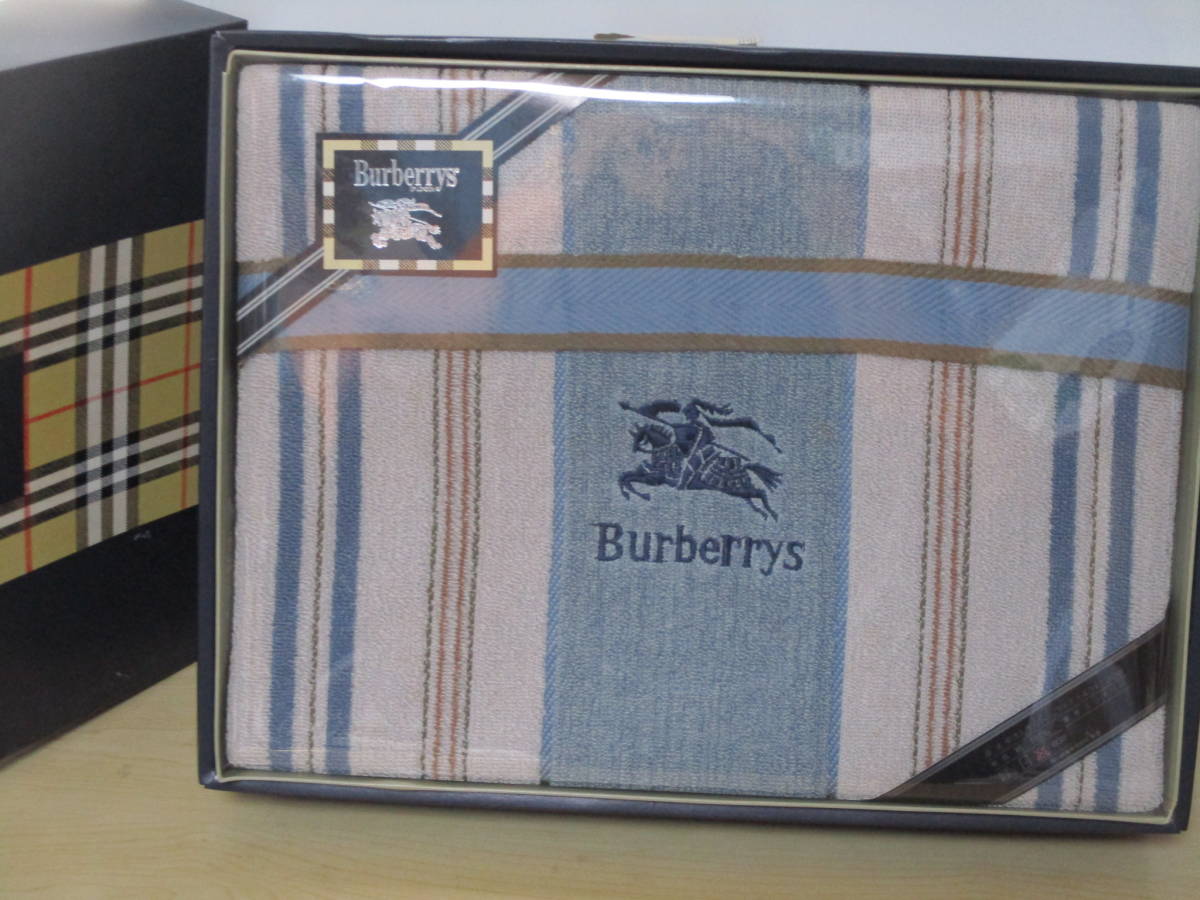 BURBERRY SMOKED CHECK CHOCO 未使用品 箱付き BURBERRY SMOKED CHECK