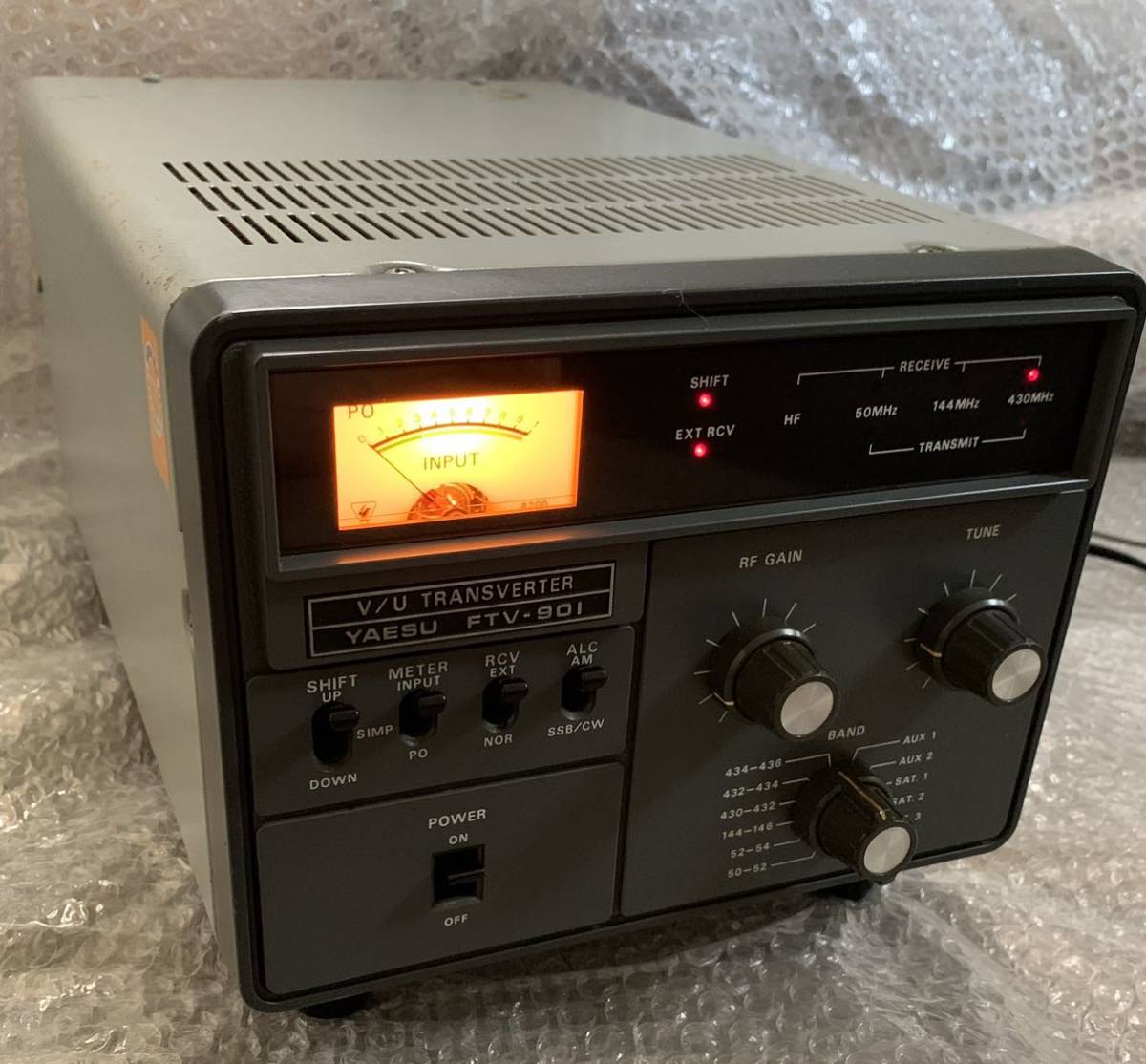 八重洲 トランスバーター FTV-901 144MHz 通電確認済 八重洲 トランス