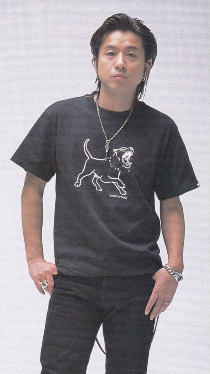 ウルフズヘッド M＆Mコラボ Tシャツ 藤井フミヤ 着用 DOG