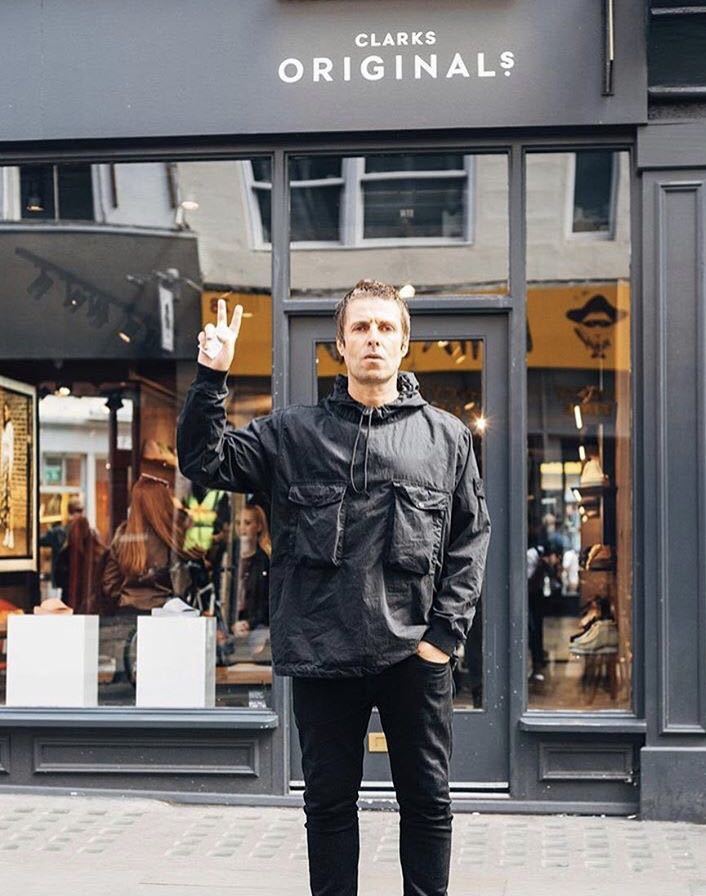 Stone island ghost piece リアムギャラガー着 アノラック ノエル