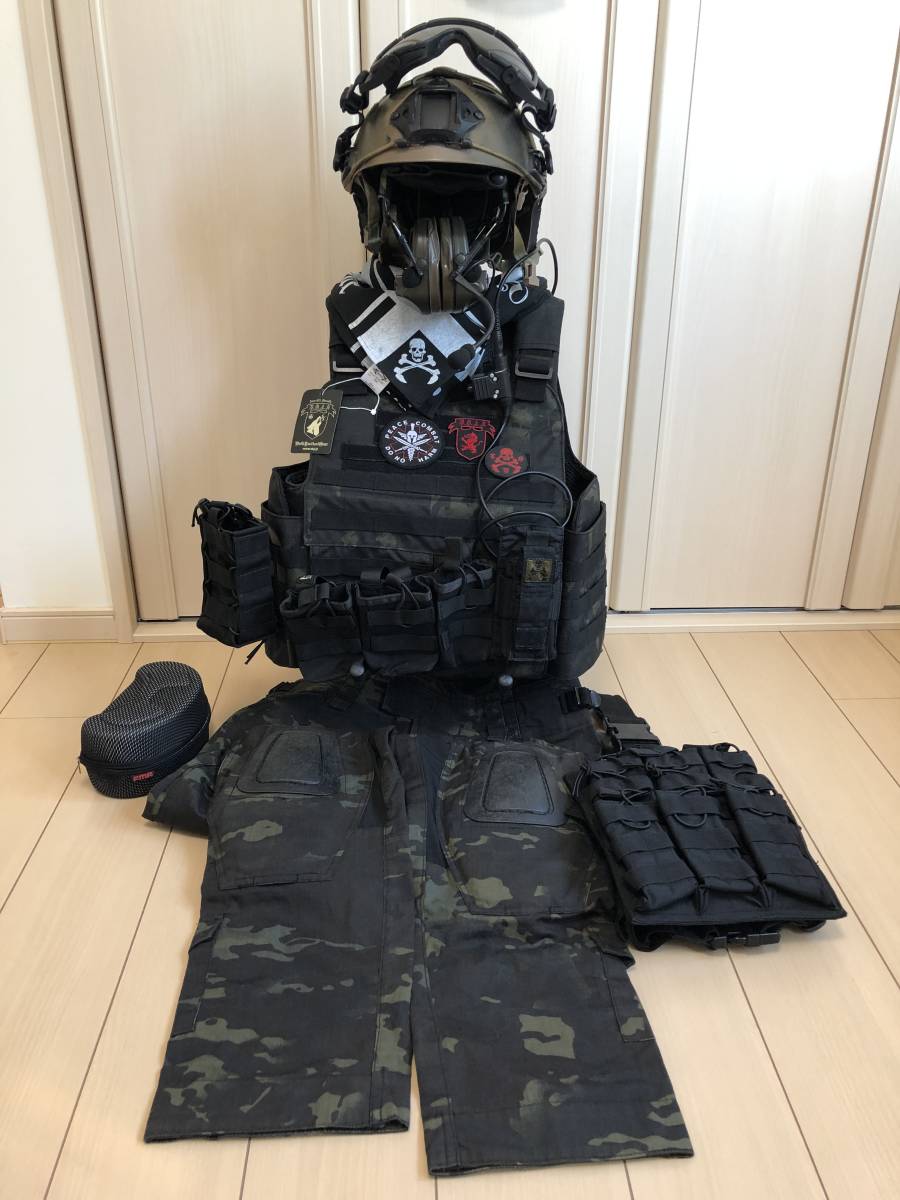 K*様 サバゲー装備一式 マルチカム サバゲー引退品 マルチカム装備一式