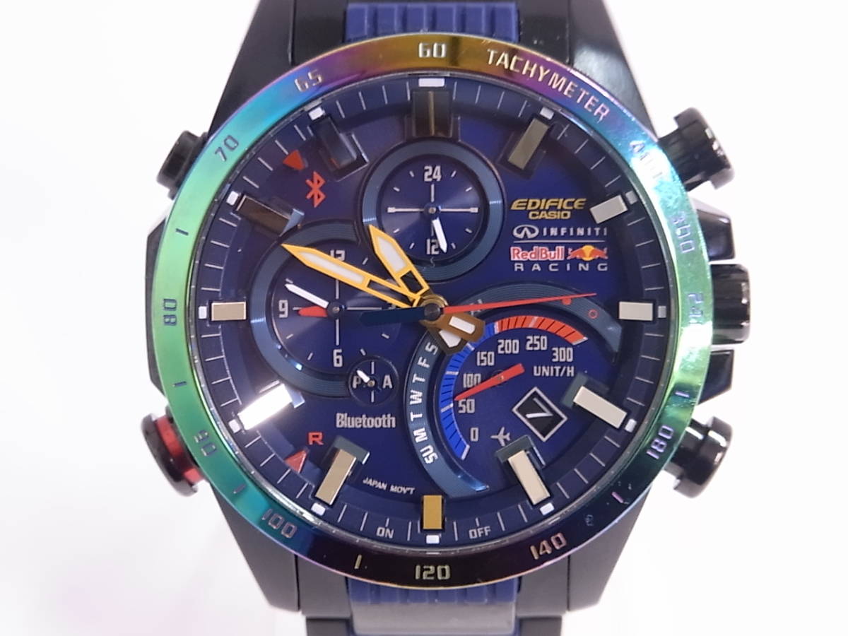 Casio Edifice レッドブル 限定 ソーラー EQW-A1100RB New Red Bull