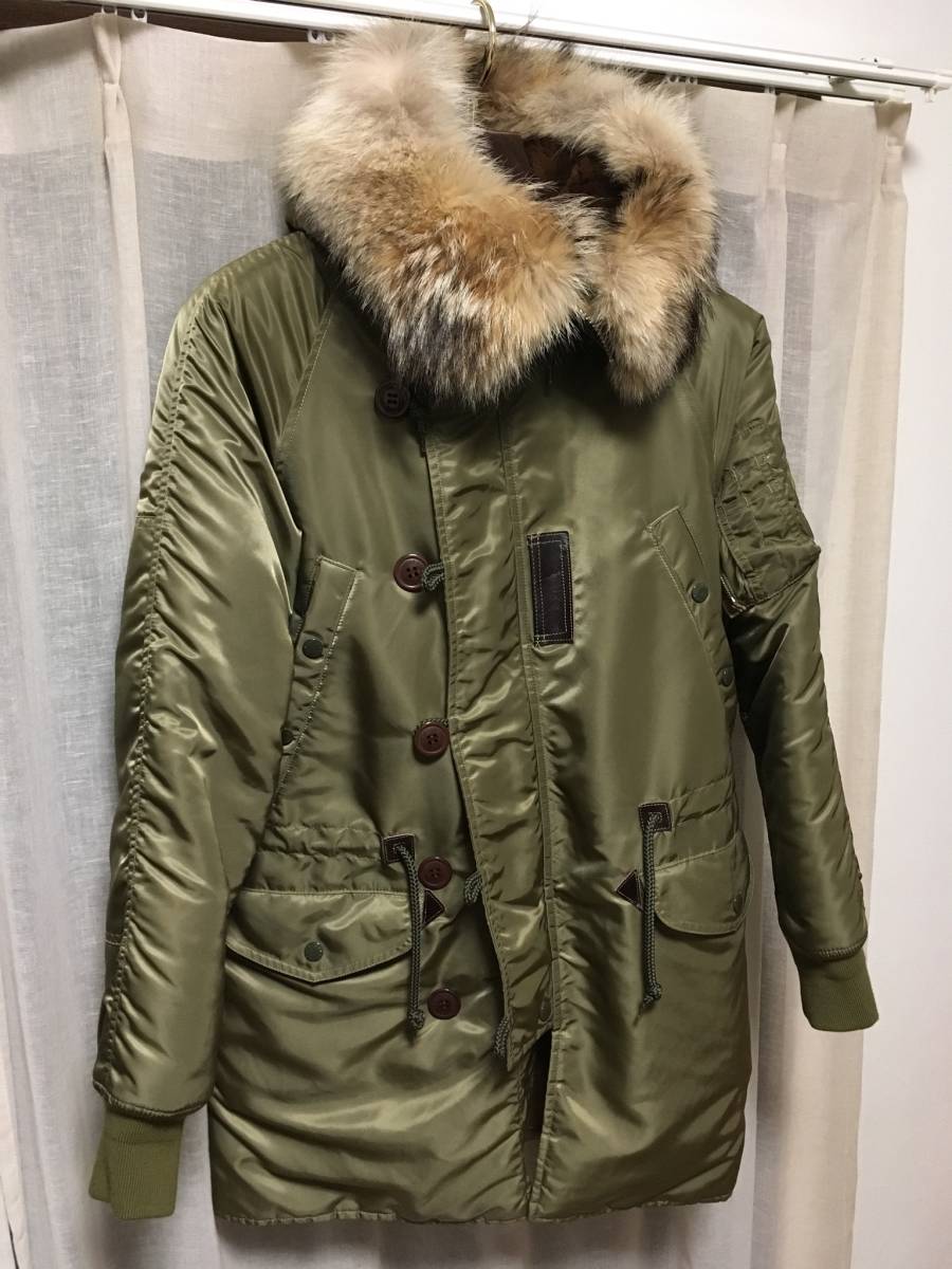 伊勢丹限定 green 現HYKE モッズコート N-3B サイズ2N3B green（HYKE