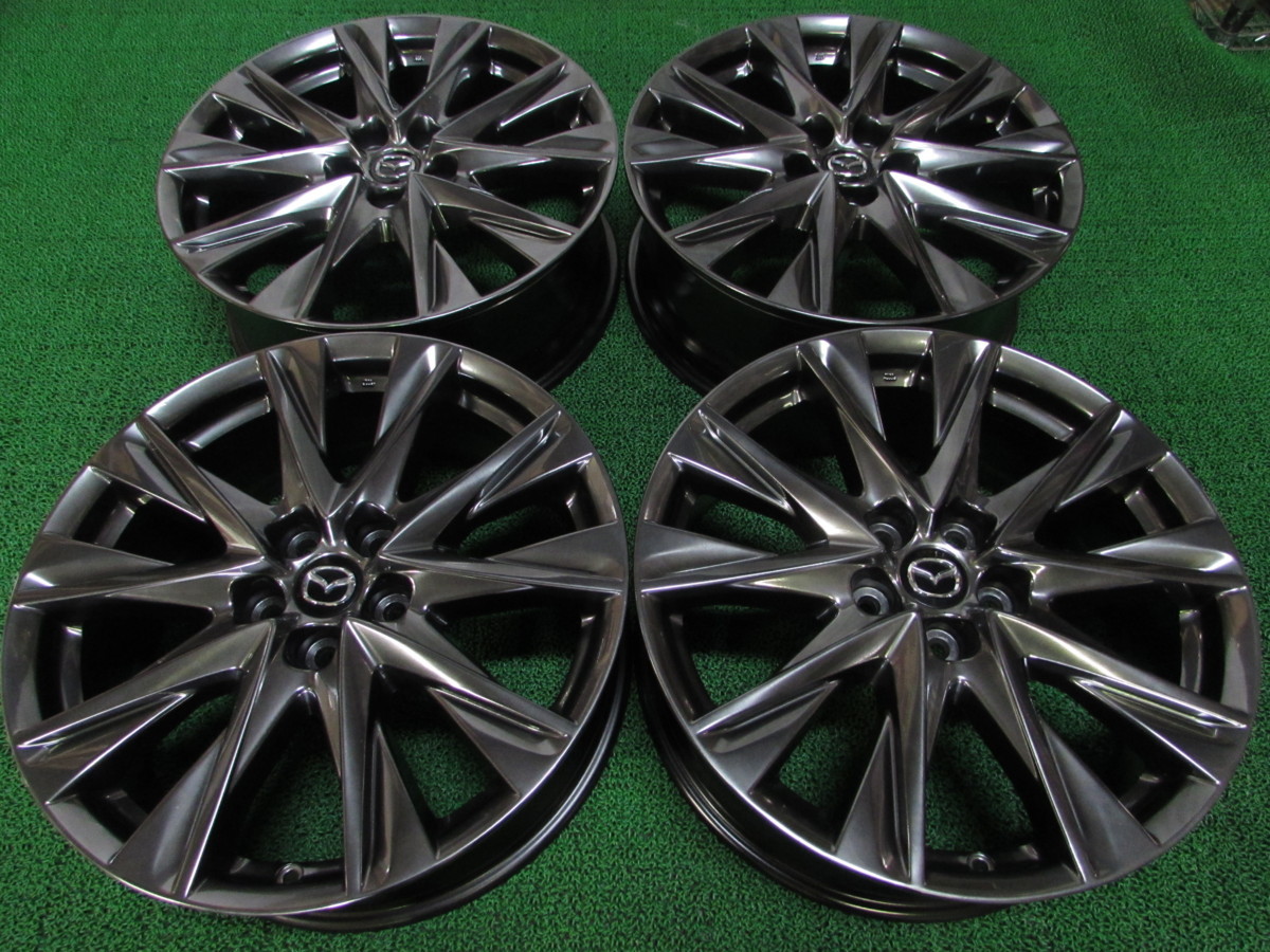 パワー】マツダ CX-5CX-8ブラックトーンエディション純正ホイール 2023