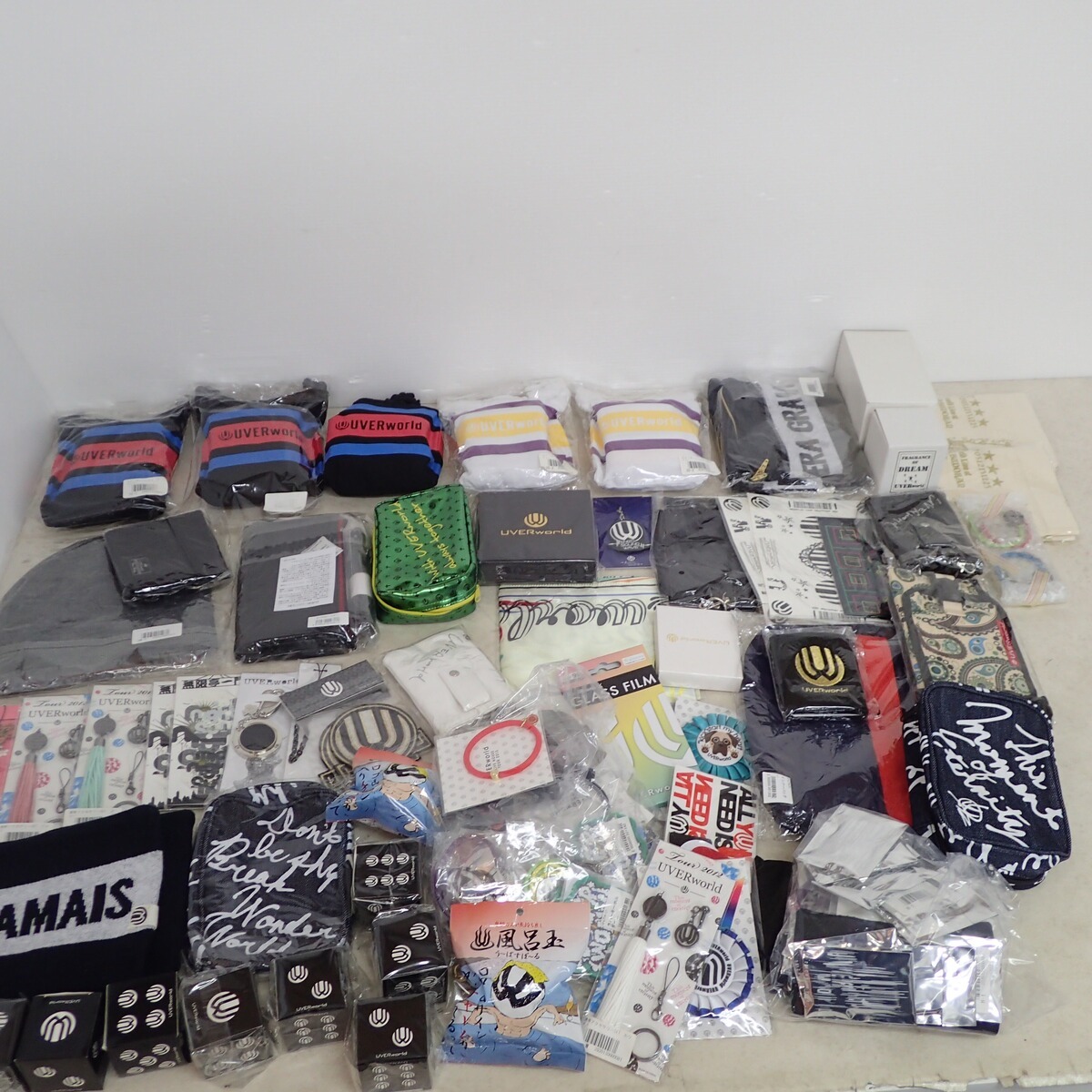 UVERworld ファンクラブ FC 限定 カエル 刺繍 デニムシャツ S グッズの