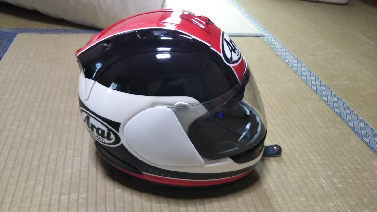 アライヘルメット(RX7rr5)自家塗装品(ジャンク品)サイズ57、58 タイラ