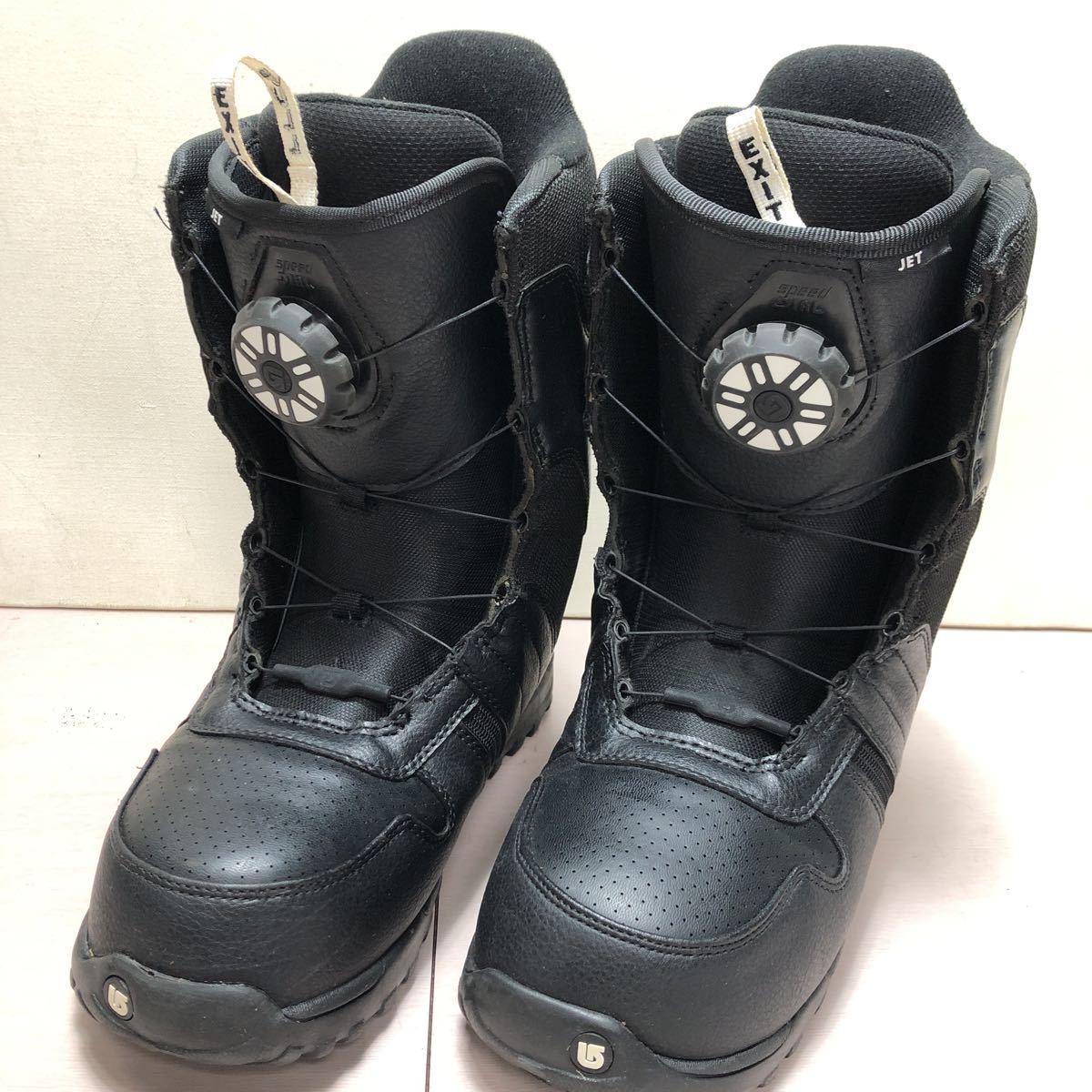 BURTON バートン JET スノーボードブーツ スピードダイヤル 27cm BLACK