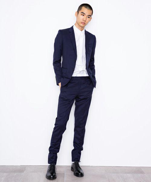 ジョンローレンスサリバン 定番セットアップ ネイビーの落札情報詳細