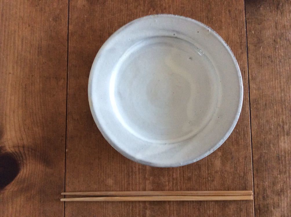 新品】福永芳治 粉引6寸皿 4枚組 （検 三谷龍二 伊藤まさこ 堀井和子