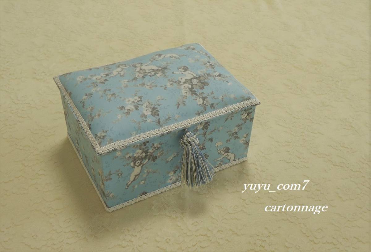 カルトナージュ 小物入れ （ヴィクトリアン天使）A カルトナージュ