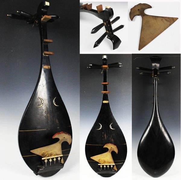 4弦 筑前琵琶 ヴィンテージ 4弦 筑前琵琶 ヴィンテージ