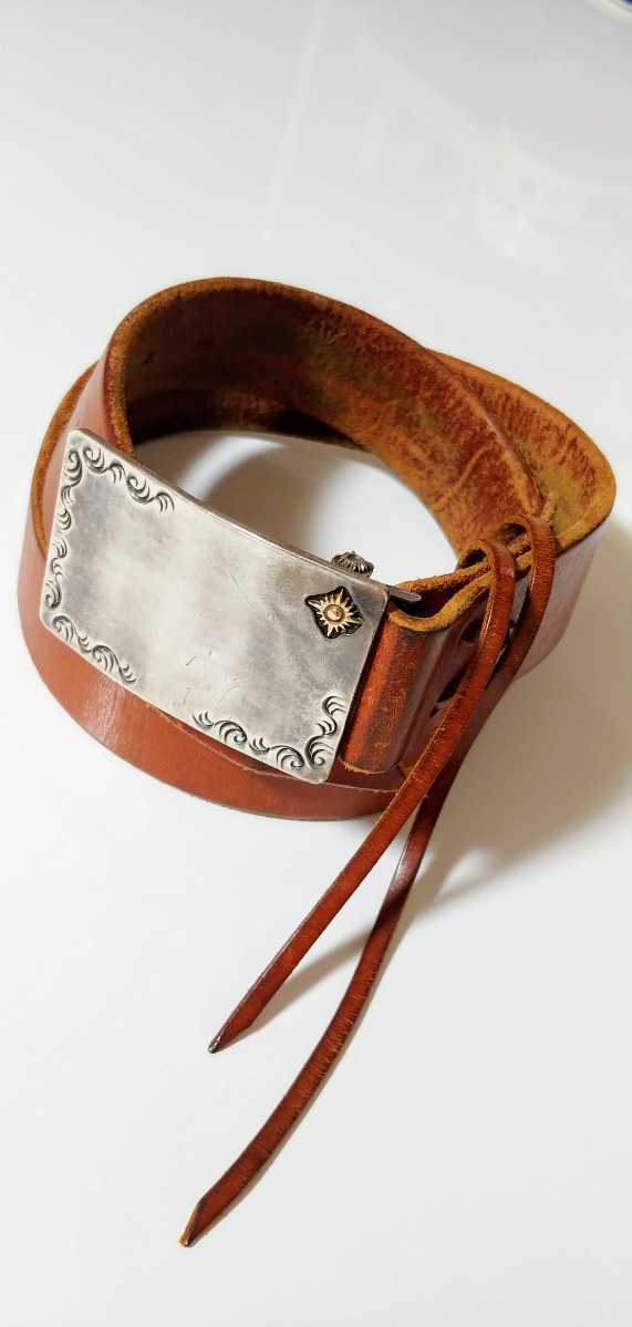 アリゾナフリーダムベルト 羽根バックル付き L-22d | レザー,レザー