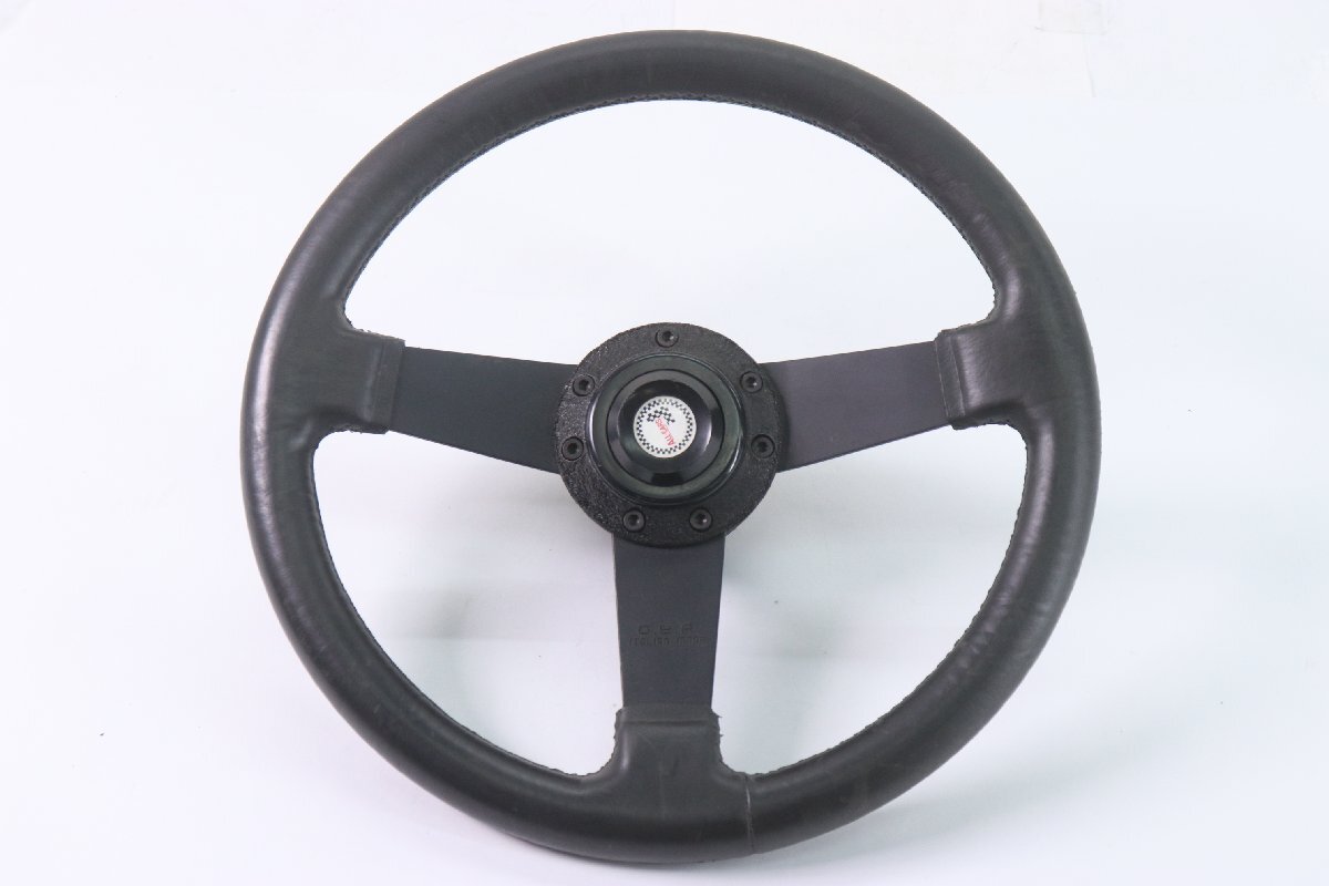 NARDI クラシック ステアリングホイール 3スポーク ウッド/黒 NARDI