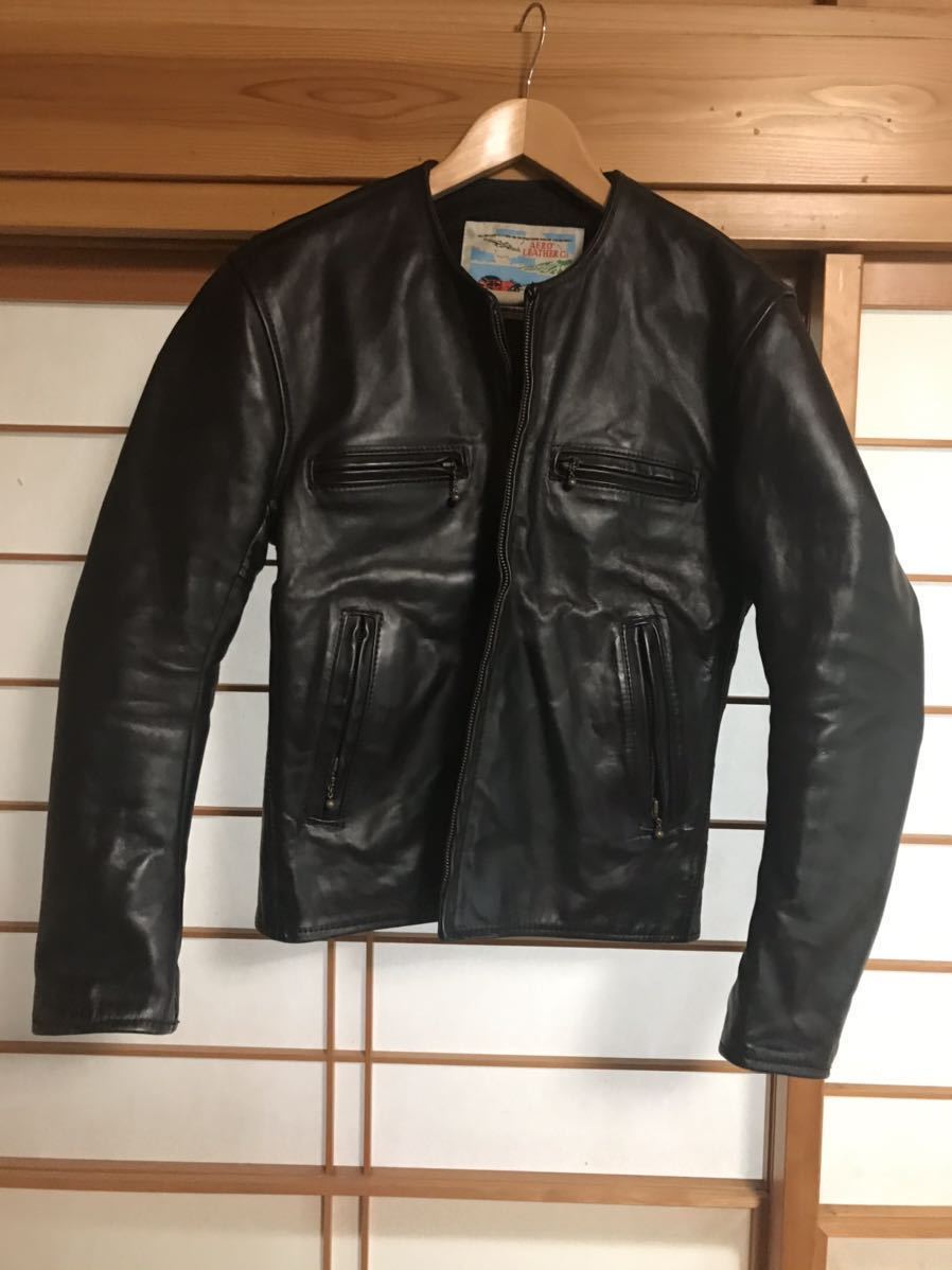 P*A様 早い者勝ち 試着のみ 36 エアロレザー CAFE RACER ブラッ P*A様