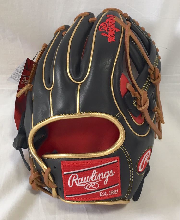 Rawlings The Gold Glove 軟式グローブ 黒/赤 【公式通販】